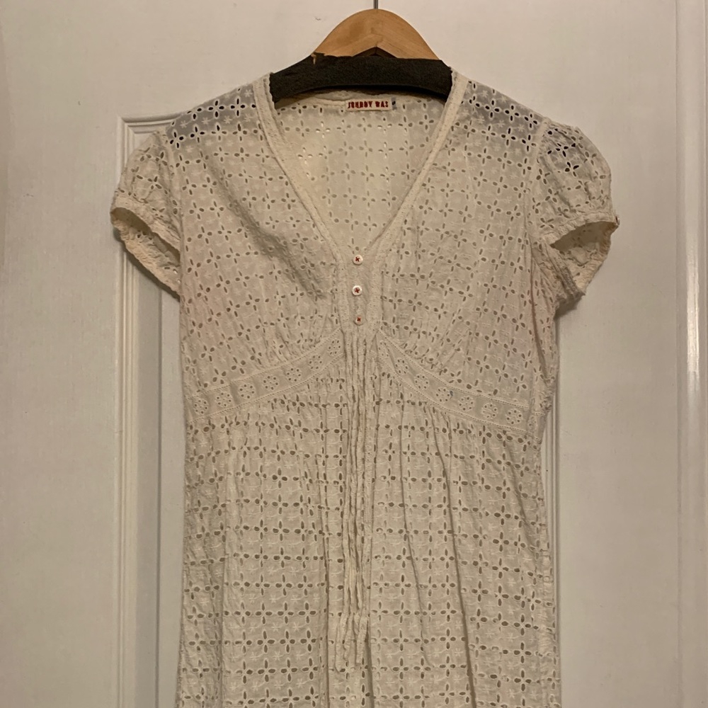 Johnny Was cotton tunic small